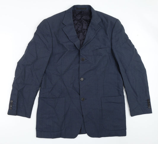 Marks and Spencer Mens Blue   Jacket Blazer Size 40