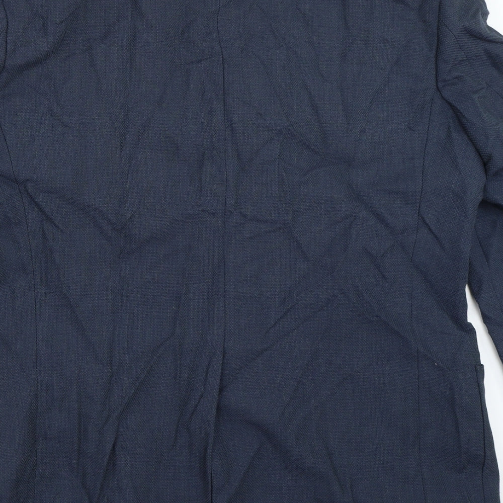 Marks and Spencer Mens Blue   Jacket Blazer Size 40