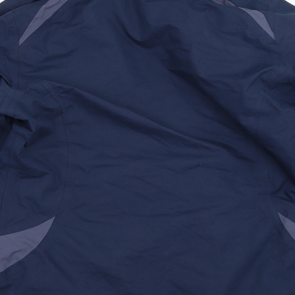 Camprio Womens Blue   Windbreaker Coat Size 12