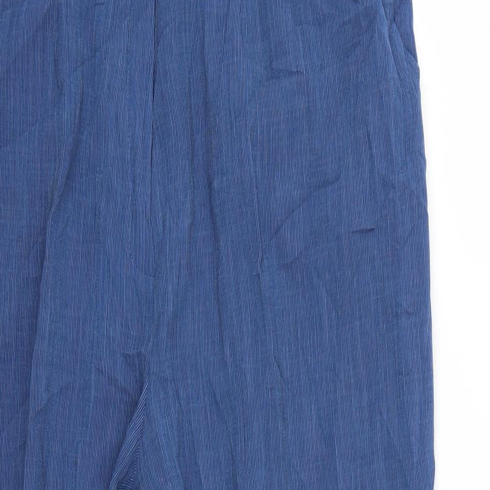 sommermann Womens Blue   Trousers  Size 14 L25 in