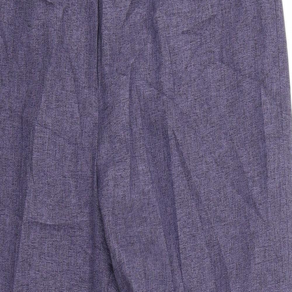 scott & taylor Womens Purple   Trousers  Size 10 L26 in