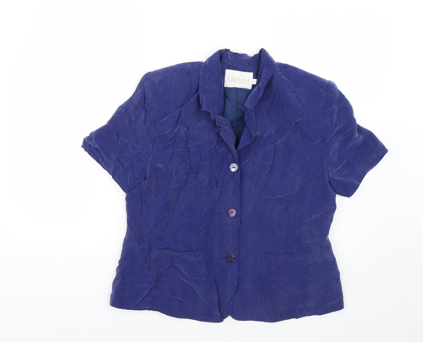 Lakeland Womens Purple   Overcoat  Size 14