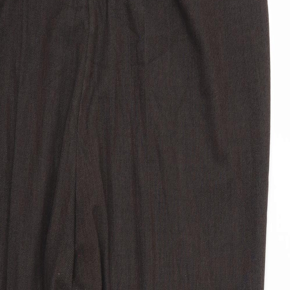 Marks and Spencer Womens Brown   Trousers  Size 18 L24 in