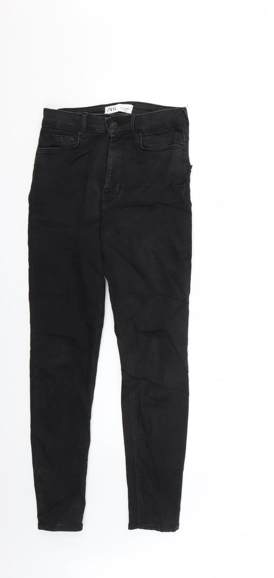 Zara Womens Black   Skinny Jeans Size 8 L26 in