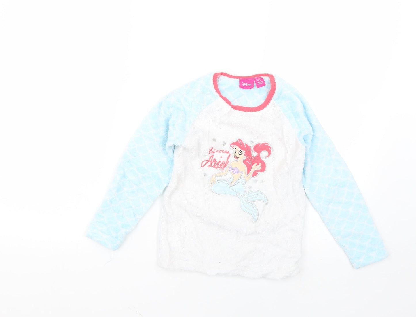 Primark Girls Multicoloured Geometric  Top Pyjama Top Size 6-7 Years
