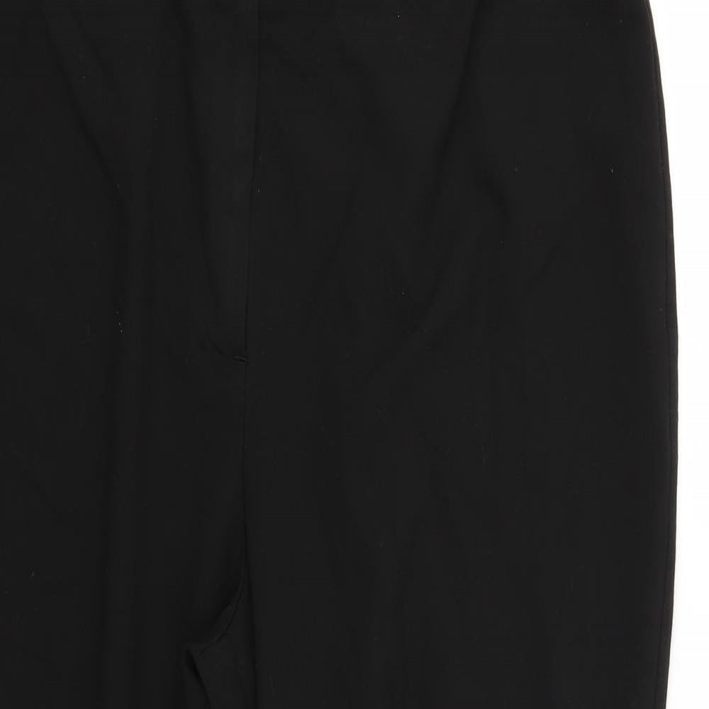 glamorosa Womens Black   Trousers  Size 20 L24 in