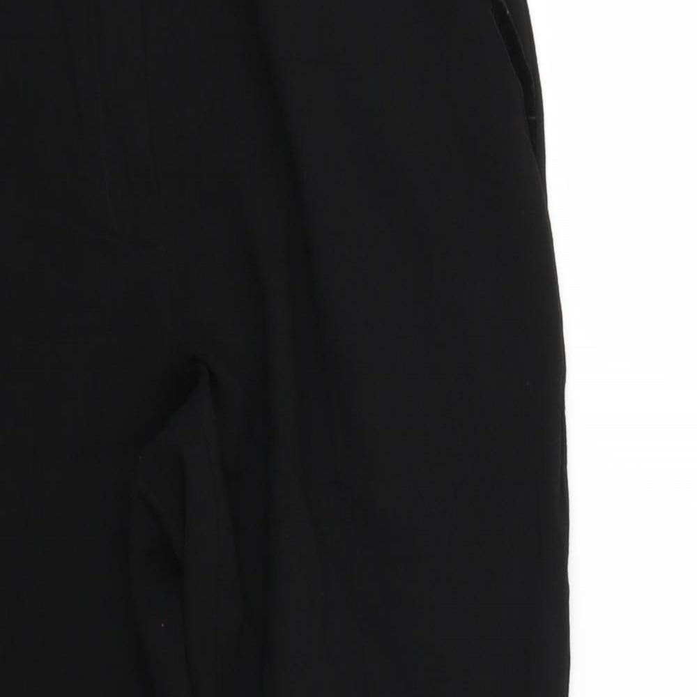 Marks and Spencer Womens Black   Trousers  Size 12 L25 in