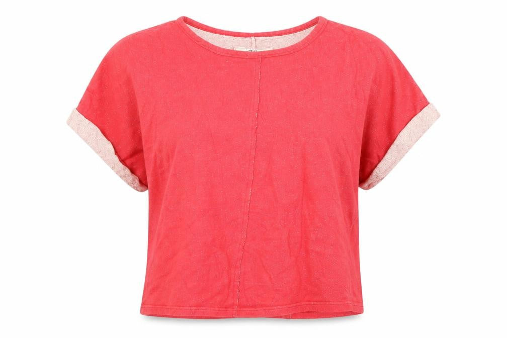 jsfn Womens Pink   Basic T-Shirt Size 10