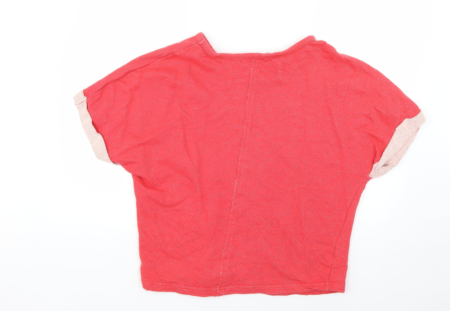 jsfn Womens Pink   Basic T-Shirt Size 10
