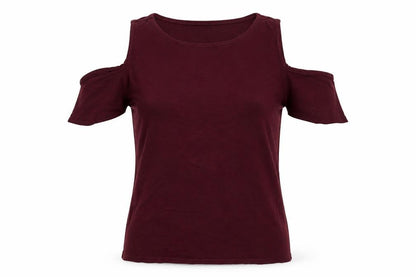 Boohoo Womens Purple   Basic Blouse Size 6
