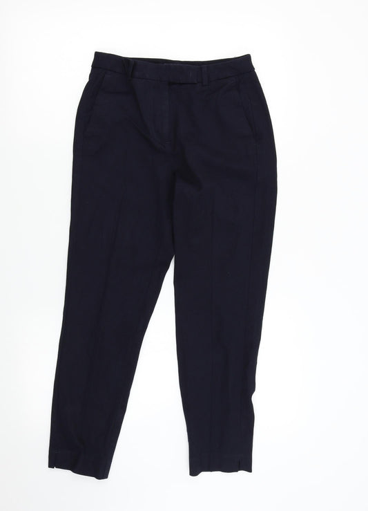 M&S Womens Blue   Trousers  Size 8 L25 in