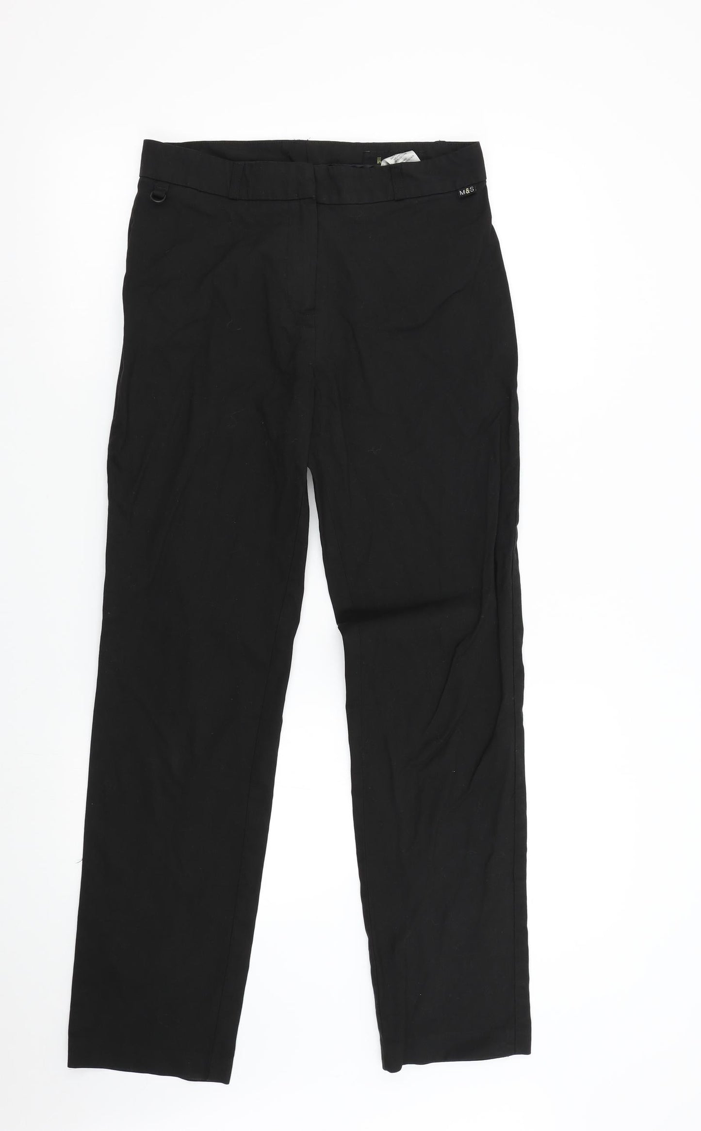 Incorporate Womens Black   Trousers  Size 8 L30 in