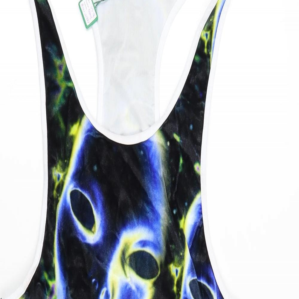 ASOS Womens Multicoloured   Playsuit One-Piece Size M  - Alien