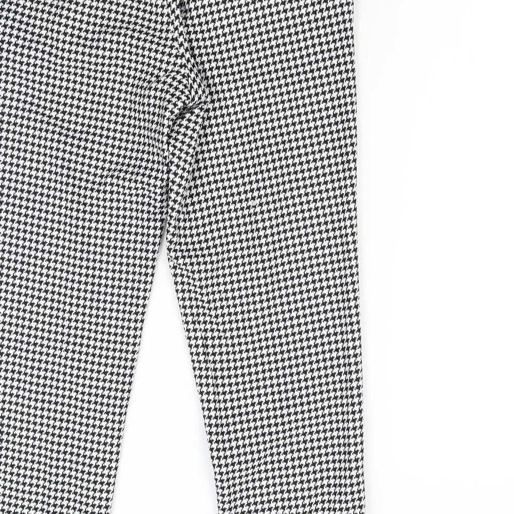 ASOS Womens Multicoloured Houndstooth  Trousers  Size 32 L27 in