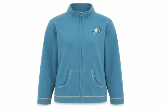 Anne De Lancay Womens Blue   Jacket  Size 18
