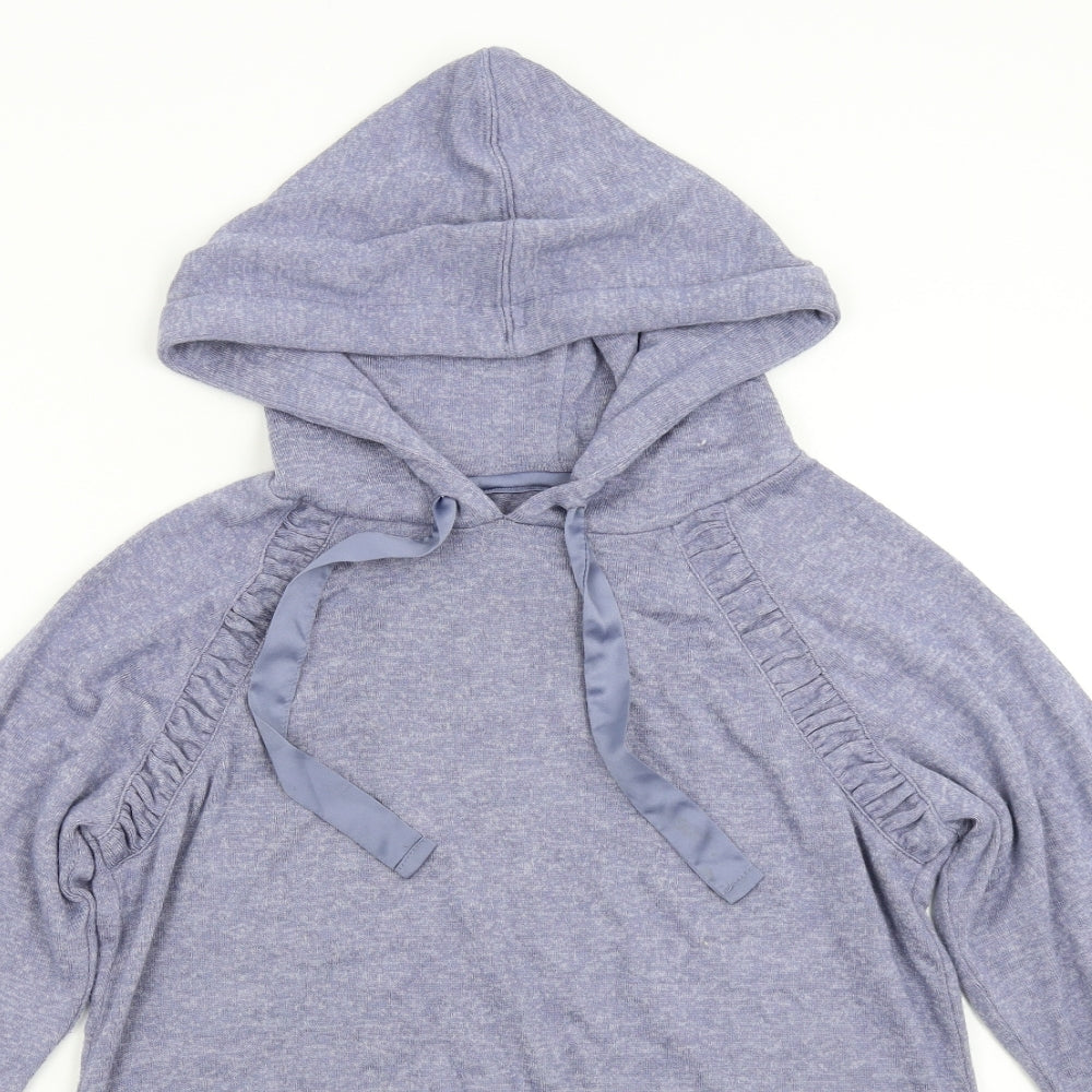 NEXT Womens Blue Solid  Top Pyjama Top Size XS