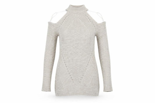 Select Womens Beige  Knit Pullover Jumper Size 8