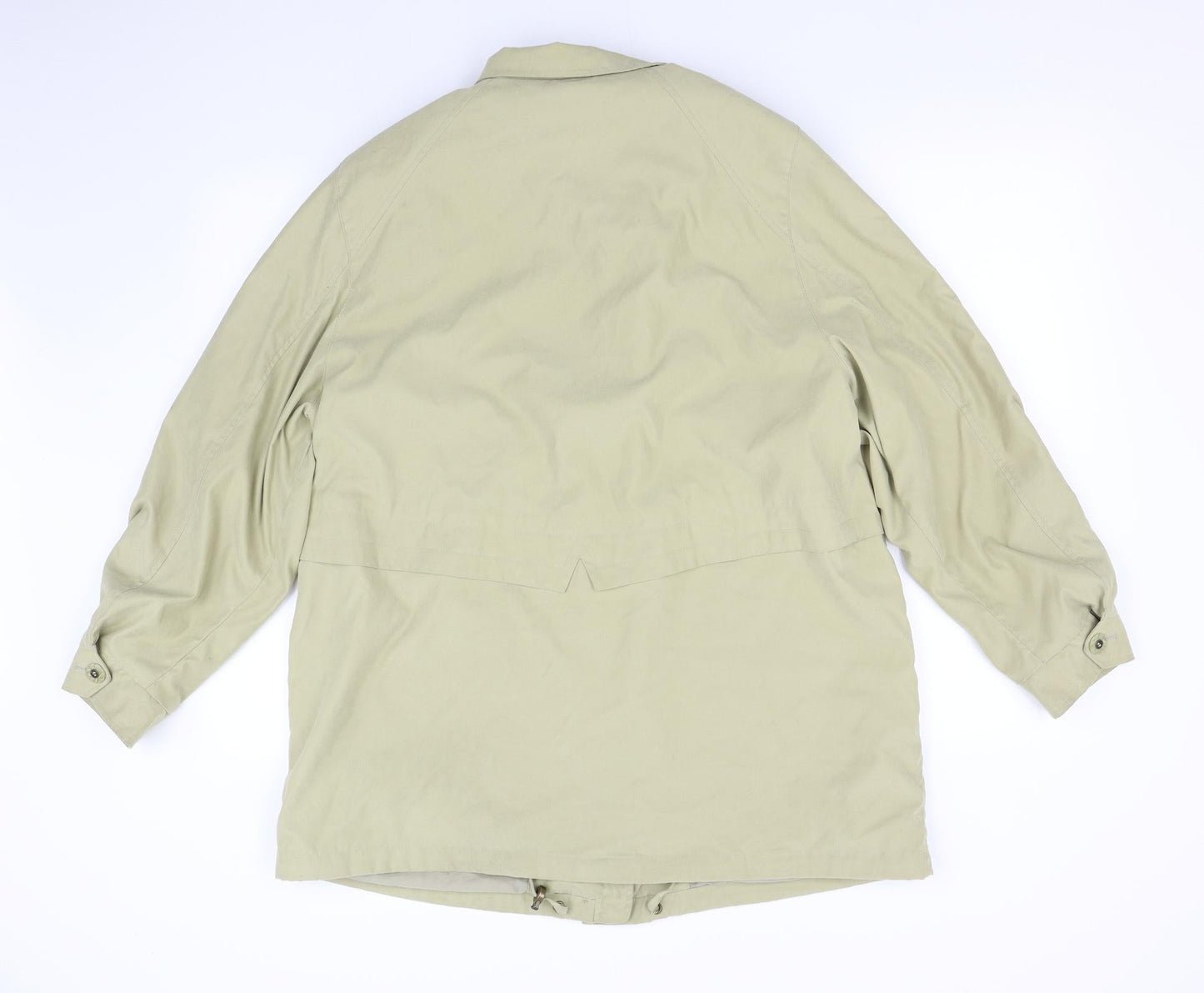 M&S Womens Yellow   Overcoat Coat Size 16