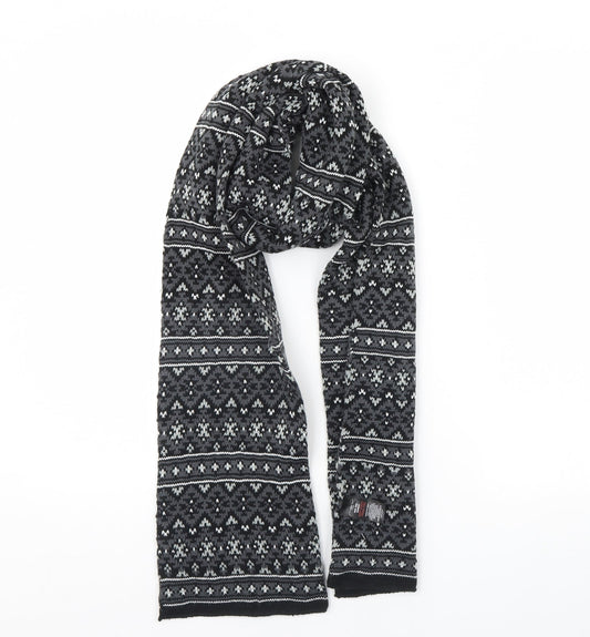New Look Womens Black Striped   Scarf
