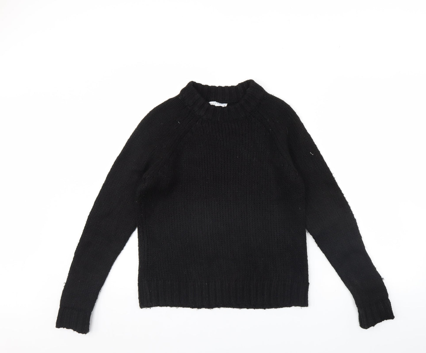 Papaya Womens Black   Pullover Jumper Size M