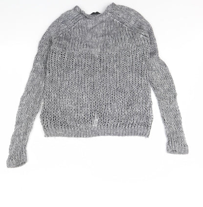 Dorothy Perkins Womens Grey   Jacket  Size 10