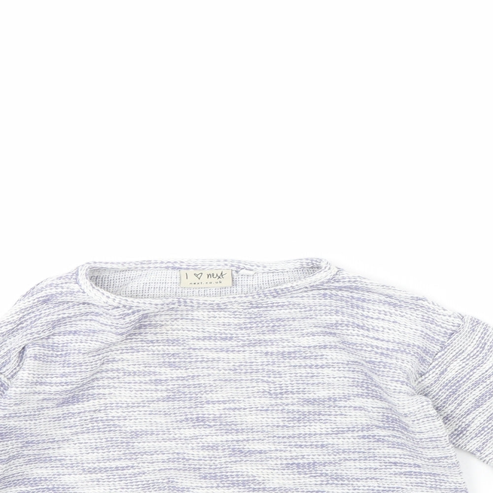NEXT Girls Blue   Pullover Jumper Size 3 Years