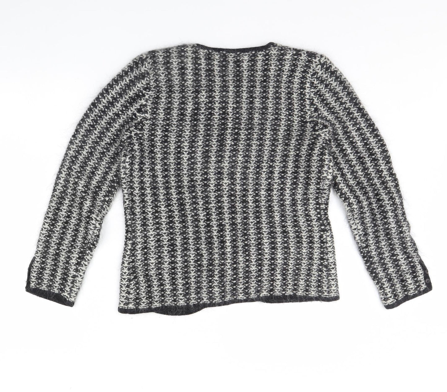 Emerco Womens Black Herringbone  Jacket  Size 10