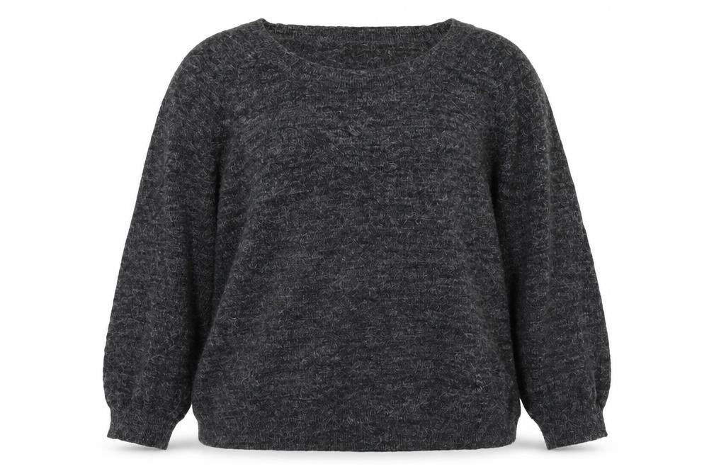 M&s Womens Grey   Pullover Jumper Size 12