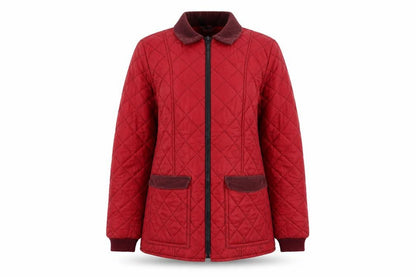 Preworn Womens Red   Rain Coat Coat Size 10