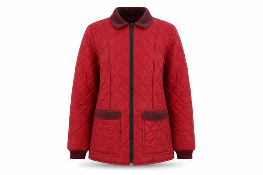 Preworn Womens Red   Rain Coat Coat Size 10