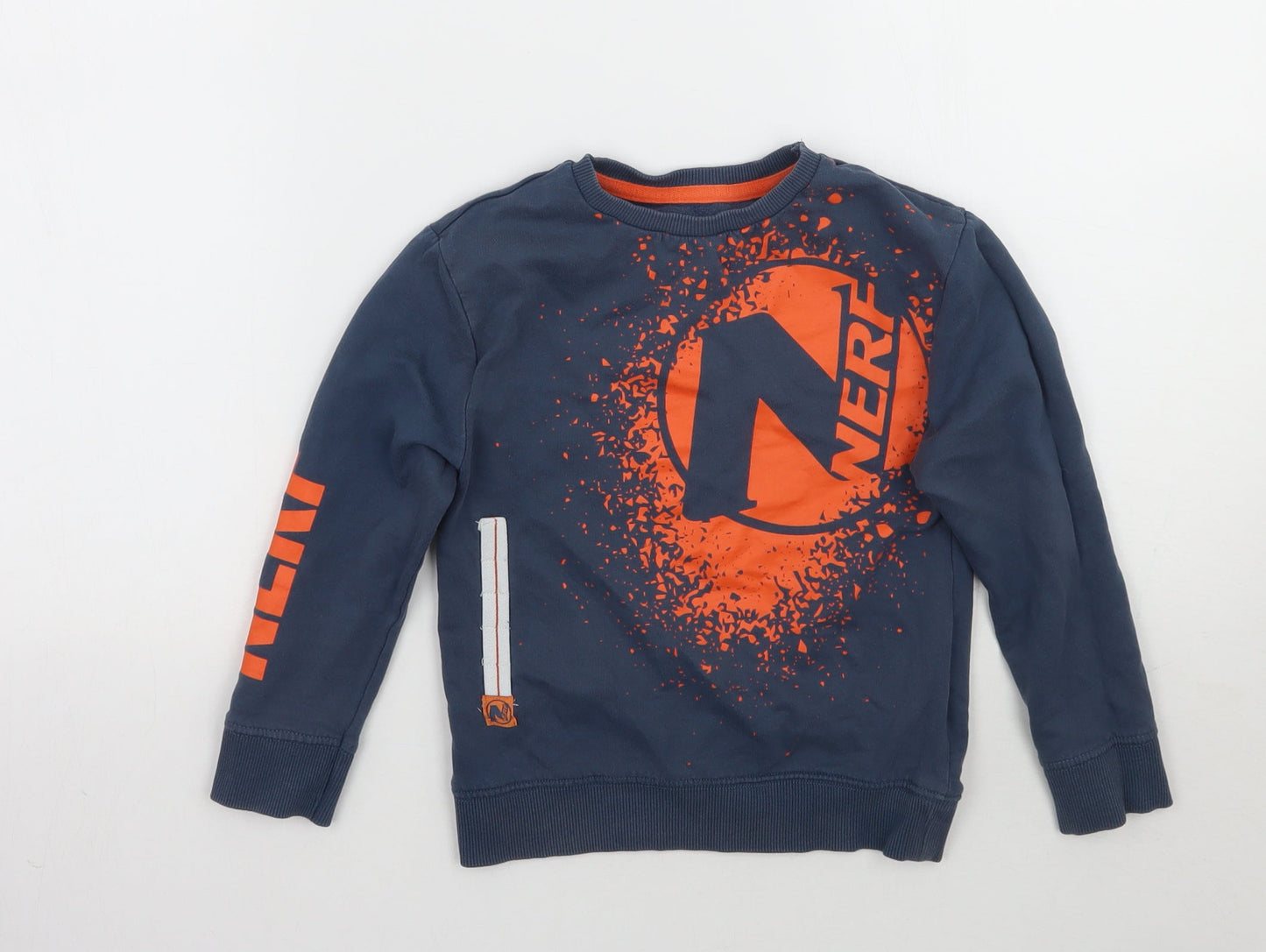NERF Boys Grey   Pullover Jumper Size 6 Years