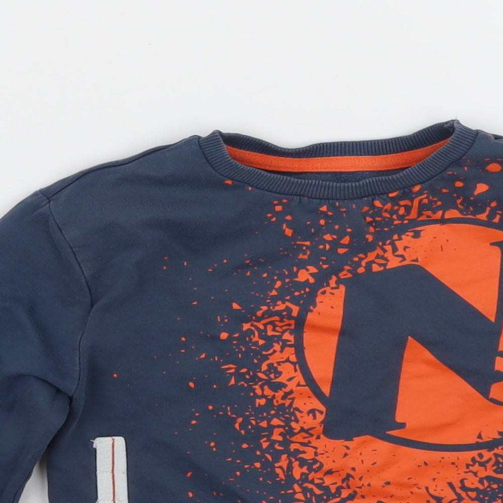 NERF Boys Grey   Pullover Jumper Size 6 Years