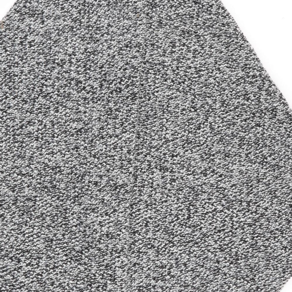 Lara Knit Womens Grey Houndstooth  Cardigan Jumper Size 10  - Large Style Shrug