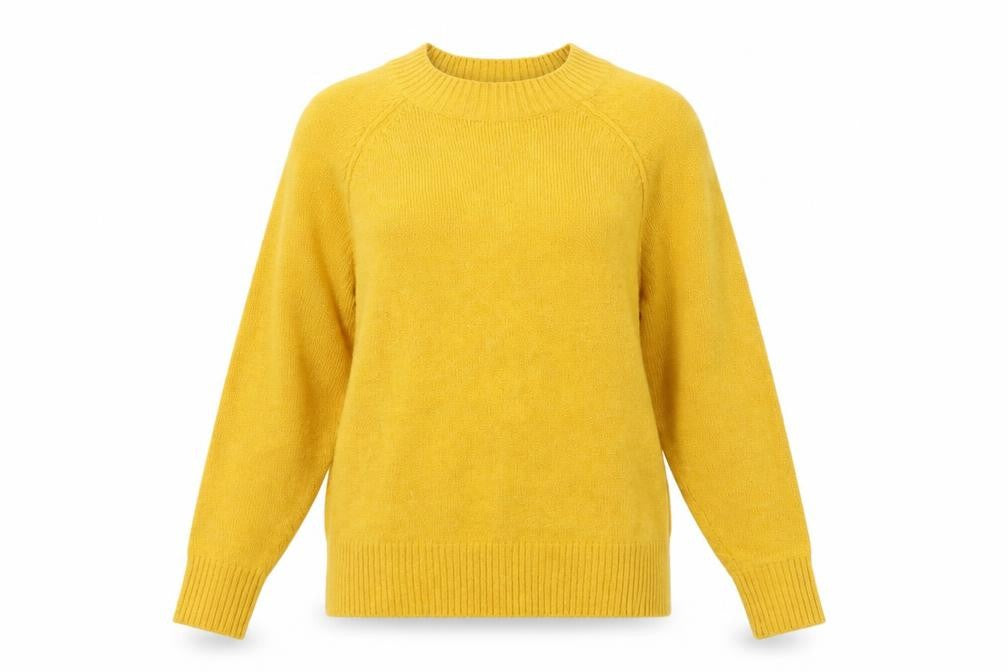 George Womens Yellow   Pullover Jumper Size M