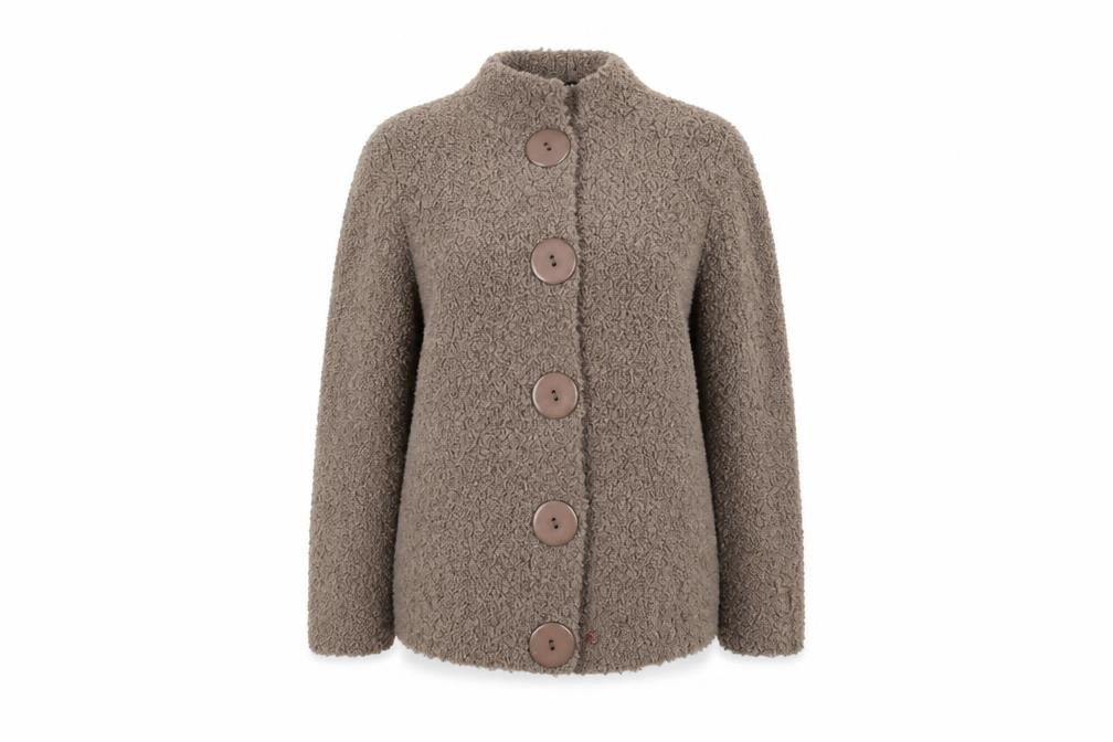 Casamia Womens Beige   Overcoat Coatigan Size M