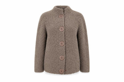 Casamia Womens Beige Overcoat Coatigan Size M