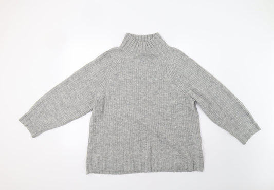 H&M Womens Grey   Pullover Jumper Size S