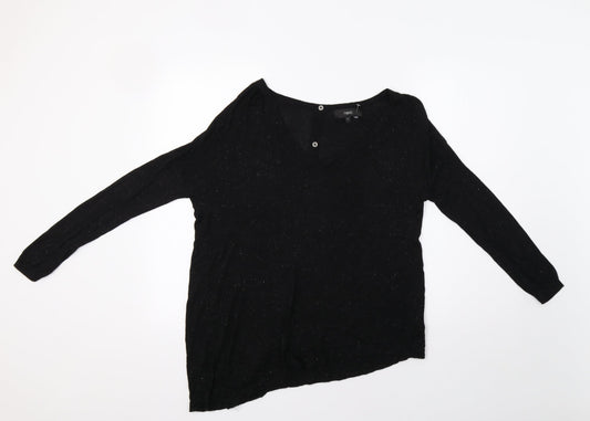 NEXT Womens Black   Pullover Jumper Size 10