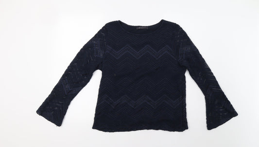M&S Womens Blue   Pullover Jumper Size 14