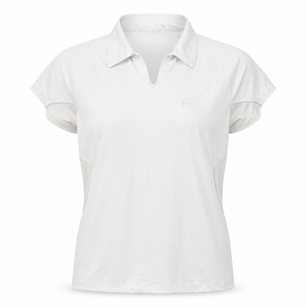Sergio Tacchini Womens White   Basic T-Shirt Size S