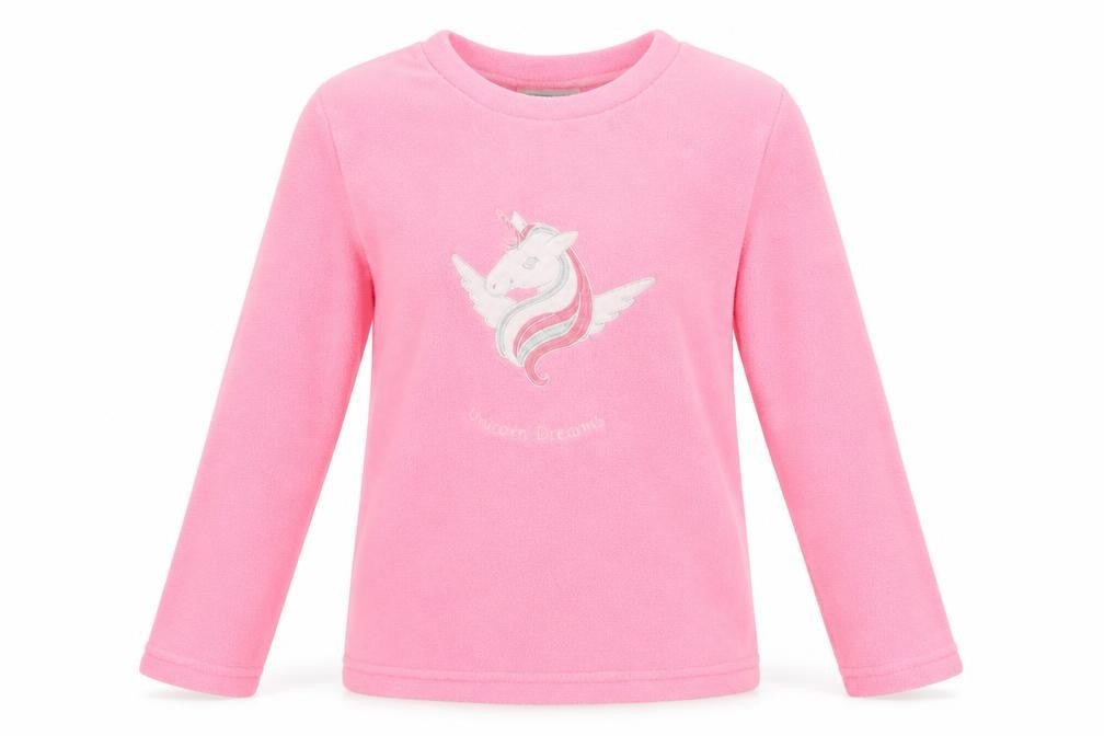 B&M Womens Pink Solid   Pyjama Top Size M