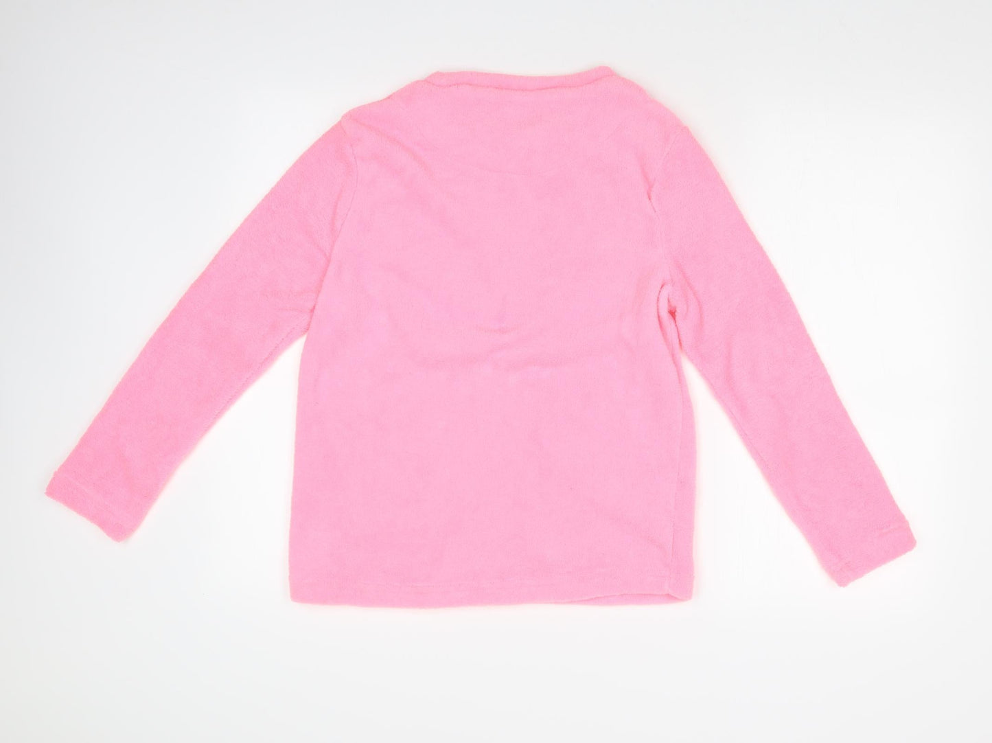 B&M Womens Pink Solid   Pyjama Top Size M