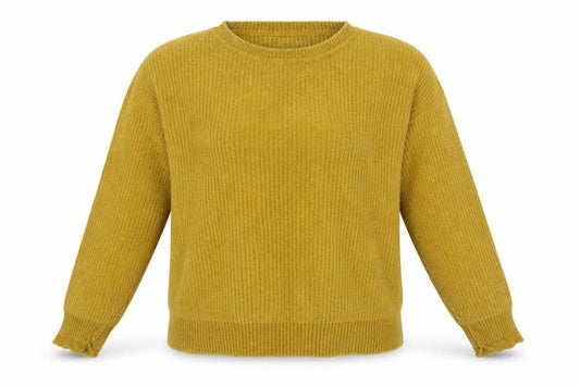 Primark Womens Yellow   Pullover Jumper Size L