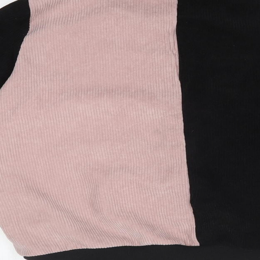 SheIn Womens Multicoloured Colourblock  Pullover Sweatshirt Size M