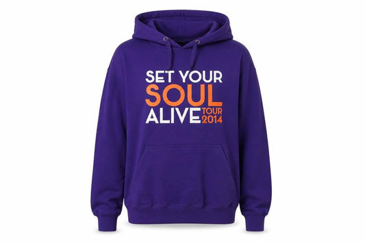FDM Womens Purple   Pullover Hoodie Size S
