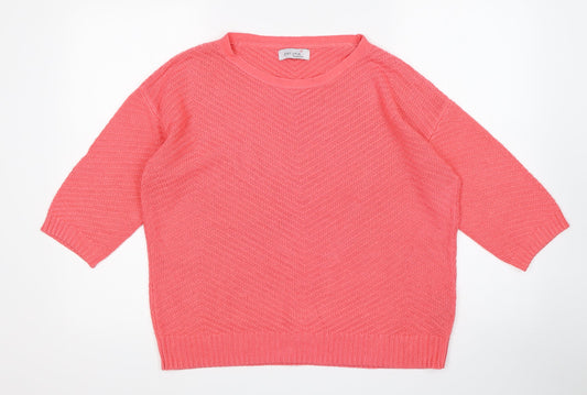 Per Una Womens Pink   Pullover Jumper Size 14