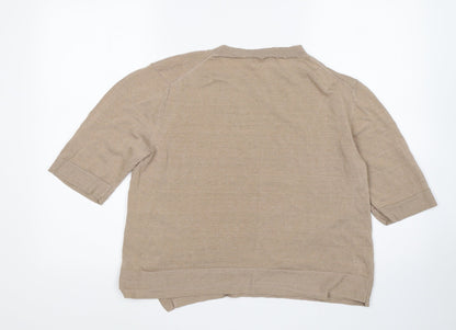 Marks & Spencer Womens Brown   Pullover Jumper Size 12