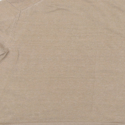 Marks & Spencer Womens Brown   Pullover Jumper Size 12