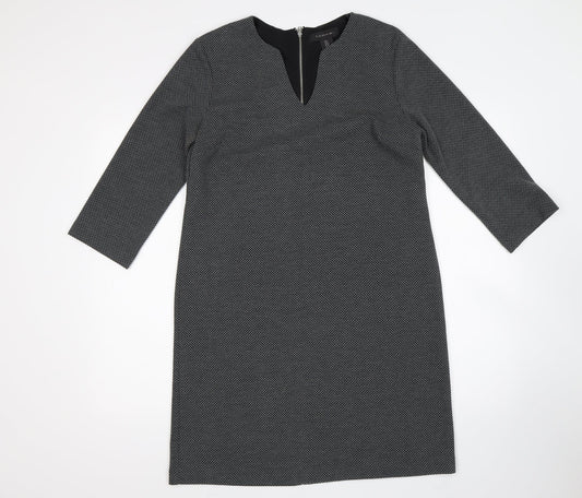 Yahari Womens Grey   Jumper Dress  Size 10