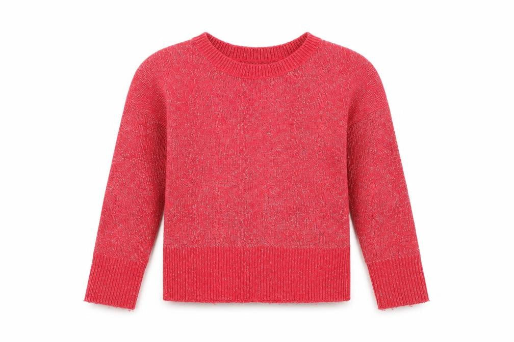 Marks & Spencer Girls Pink   Pullover Jumper Size 8-9 Years